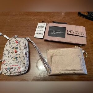 Lot: 3 small card holders